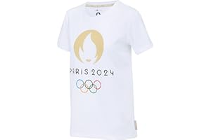 PARIS 2024 T-Shirt Femme - JO Collection Officielle Jeux Olympiques
