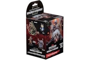 WIZKIDS D&D Dungeons&Dragons Icons of The Realms Set 11: Waterdeep Dungeon of The Mad Mage Booster Pack