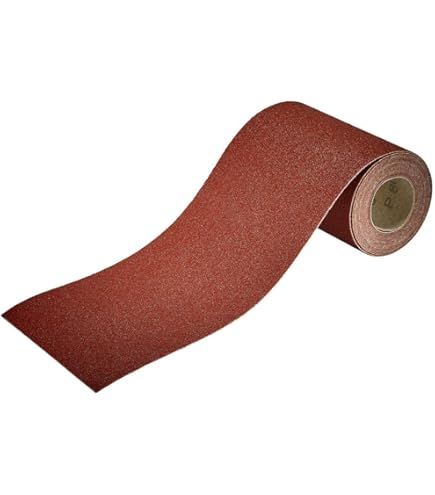 Mini Rotolo Carta Abrasiva Ideal Star Grana 120 - Rotolo Mm 115x5mt - Foto 7