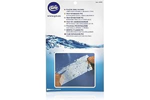 Gre AR202 - Kit de Reparación de Liner para Piscina, con Parches Adhesivos para PVC Transparente