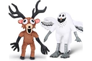 Kouipoie 99 Nights In The Forest Plush Toy,The Deer Villain Collectible Soft Toy,Game-Inspired Stuffed Animal For Kids & Adults,Cuddly Plushie Gift For Christmas,Halloween & Birthdays. (2PCS)