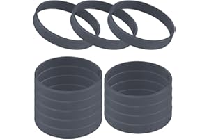 GOGO 12 Pezzi Braccialetti in Silicone per Adulti, Braccialetti in Gomma, Accessori per Feste, Braccialetto Elastico Multicolore