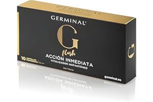 Germinal - Sérum Facial Antiarrugas | 10 Ampollas Flash Efecto Lifting Inmediato | Antiedad | Acción Rejuvenecedora | Pieles Maduras | 1,5 ml