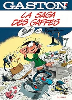 jaquette livre Gaston - tome 17 - La saga des gaffes