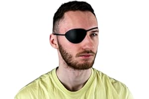 Generisch Parche de piel para ojos, parche para el ojo de hombre, parche para mujer, parche delgado para ojos, parche para los ojos