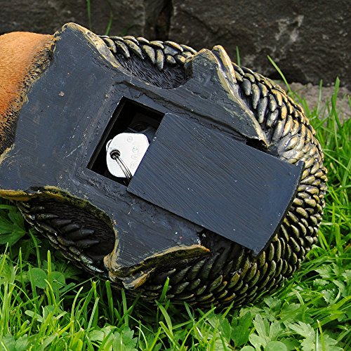 Igel Schlüsselversteck Garten Figur - 3