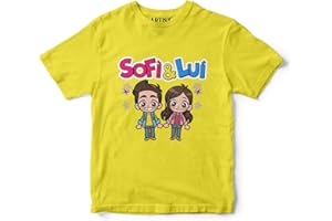 ARTIST MARKET T-Shirt Kids *Vari Colori* Girocollo Me Contro Lui e Sofi e Te | Alta qualità Made in Italy
