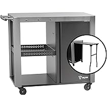 BBQ-Toro Grill trolley 80 x 65.5 x 86.5 cm, black