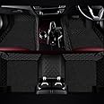 Autozing 7D Luxury Car Foot Mat for Volvo XC-60 (Model Year 2017 Onwards)|7-Layer Protection|Faux Leather|Extra Thick Heel Pad | Full Coverage | Anti-Skid | Car Accessories Interior (Black)