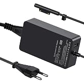 Surface Pro şarj cihazı 65 W 15 V 4A (65 W, 44 W, 36 W i&ccedil;in) g&uuml;&ccedil; kaynağı adapt&ouml;r&uuml; Microsoft Surface Surface şarj kablosu Surf