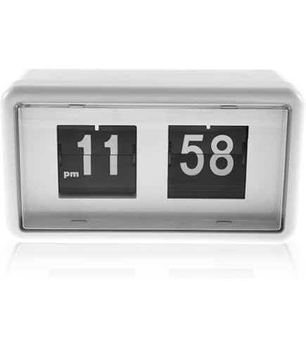 Réveil Numérique Karlsson KA5805BK – Design Moderne, 12/24 H, Avec Alarme – Fonctionne Sur 3 Piles AA
