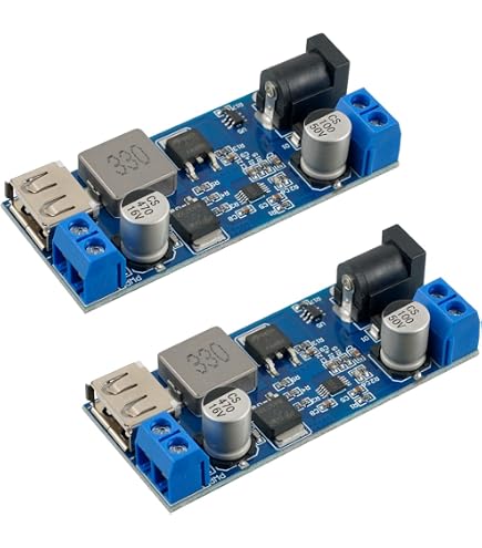 Modulo Alimentare Step-Down DC-DC 60W – Ricarica Rapida USB-C PD 3.0 E QC 3.0, Ingresso 6-35V, Uscita Tipo C E Tipo A