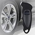 Marrone Digital Tyre Pressure Gauge Digital Tire Pressure Checker with Backlit LCD and Non-Slip Grip for Car Truck SUV Motorcycle Bicycle Auto Accessories (Black)