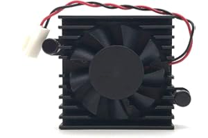 iHaospace Ventola dissipatore di calore per ventola DaHua DVR, ventola per fotocamera HDCVI, ventola DAHUA DVR 5 V, ventola di raffreddamento da 5 V DAHUA, ventola di raffreddamento a 2 fili a 2 pin