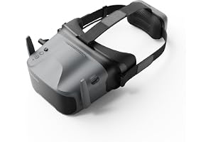 BETAFPV VR04 HD FPV Goggles with 1080P 4.5" Screen LCD for P1 Air Unit VTX | 3H Runtime with microSD, Adjustable Glasses-Friendly Headband, Supports Record & Replay Flight Footage