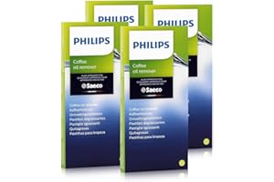 Philips Saeco CA6704/10 - Lot de 4 boîtes de 6 pastilles dégraissantes de 1,6 g pour machine à café