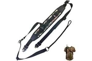 FORBANY Stabiler Jagdtaschenriemen mit Hands-Free-Carry, All Day Komfort Ohne Schulterbelastung, Schnellfreigabe & Alljahresbeständigkeit