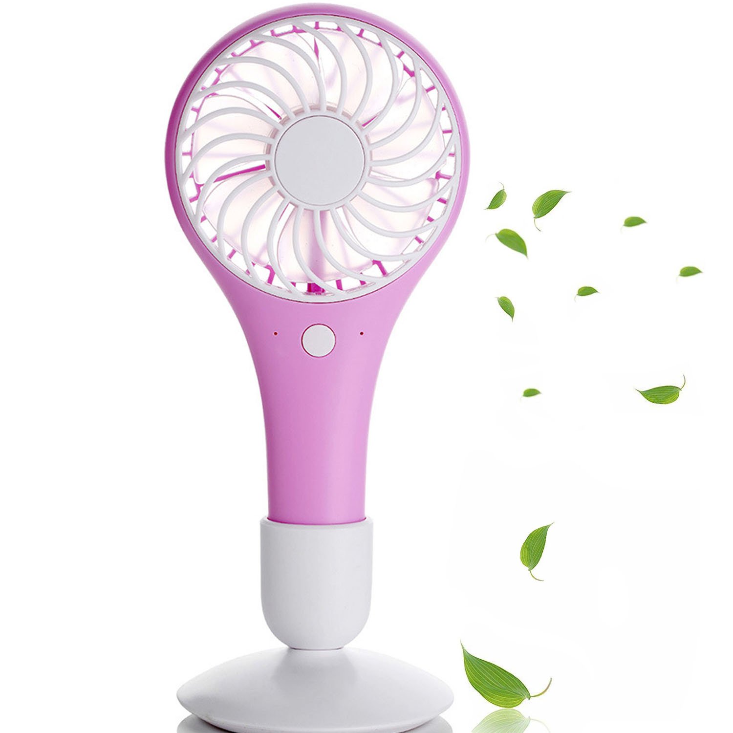 Tonyhoney Electric Hand Fan Battery Operated Small Hand Held Fans