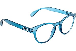 iRead Occhiali Luce Blu e da Lettura Riposanti per Uomo e Donna con Custodia e Panno in Microfibra