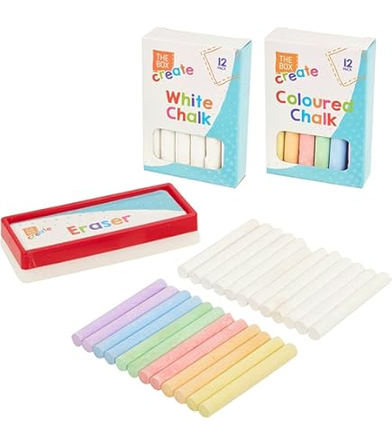 RM 50 White Slate Pencil Natural Lime Stone Chalk Pencils