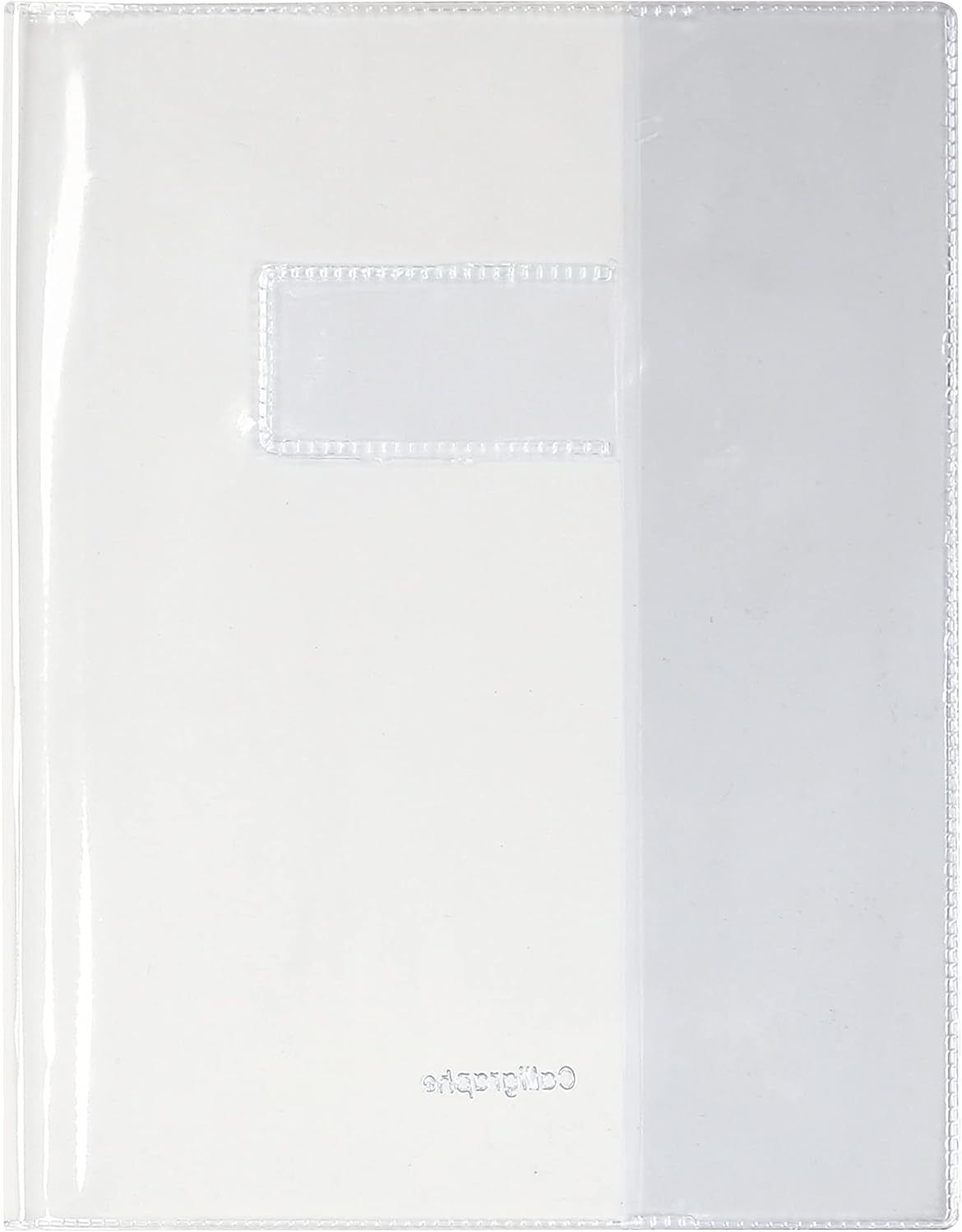 Calligraphe Clairefontaine - Protège cahier Calligraphe PVC - Format A4 (210x297mm) - Port - Mise en situation et utilisation