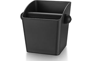 MYHONGLE Contenitore per Colino Battifondi, Contenitore Smontabile, Coffee Knock Box Espresso, Caffè Fondi Caffe Knock Box, Contenitore per Fondi di Caffè Macchine da Caffè Barista Accessori