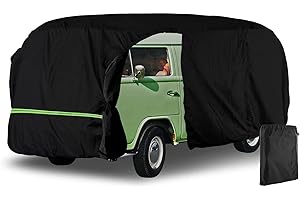 BONJUME BâChe De Voiture, Remplacement Complet De La Couverture De Voiture pour Type 2 T1 T2 T3 1950-1992 300d RéSistant Aux IntempéRies Et Aux UV Couverture De Voiture ComplèTe De Remplacement De Garage