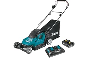 Tondeuse 36V LXT (2x5,0 Ah) 43 cm avec DC18RD - MAKITA DLM432PT2