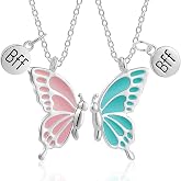 XENQITO BFF Necklace Friendship Necklace, Necklaces for 2