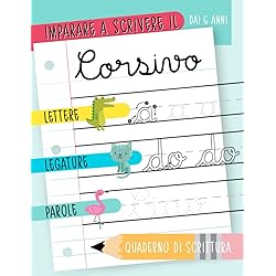 Quaderno Imparare A Scrivere In Corsivo - ABC Prescolare Con Lettere Da Ricalcare - Foto 2