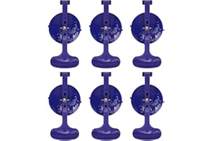 AEUN Outil de Réparation de Pare-brise, Pinces à Ventouse Fermement Fixées Réutilisables 6 Pièces pour l'entretien de la Voiture