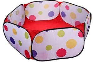 Coolty Kleintier-Laufstall, Pop-Up Faltbares Kleintierkäfigzelt, atmungsaktiver transparenter Übungszaun für Meerschweinchen, Kaninchen, Hamster, Chinchillas und Igel (Mehrfarben)