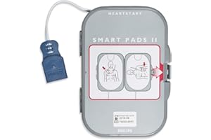 PHILIPS Elettrodi ADULTI e PEDIATRICI per Defibrillatore HeartStart FRx- SMART PADS II Cartuccia di ricambio 989803139261 (1 Coppia di Piastre)