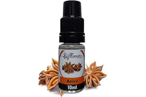 BIGFLAVOR BIG FLAVOR |Aroma ANICE - Aroma Alimentare per Pasticceria Dolci da Forno e Beverage Yogurt (10ml)