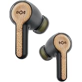 Marley Rebel in-ear Bluetooth headset, sustainable production, wireless audio, rechargeable and touch control function