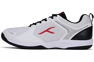 Scarpe da Tennis e Padel da Uomo HUNDRED Court Star – Traspiranti, Ammortizzate e Non-Marking, Ideali per Badminton, Squash e Pallavolo Indoor