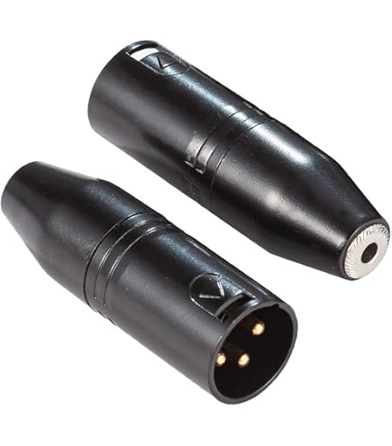 2x Adattatore Da Spina Jack Grosso 6,35mm Maschio A Presa