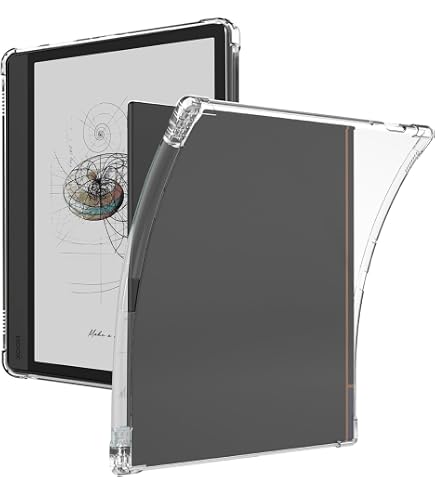 Boox Note Air 4C/Air3C/Air3 Hülle – Transparente TPU-Schutzhülle Mit Stifthalter & Stoßschutz