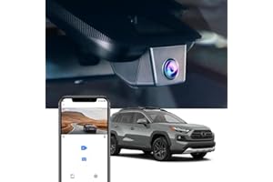 FITCAMX Dashcam kompatybilny z 2022-2025 Toyota RAV4 LE XLE Limited XSE Adventure SE Premium Hybrid Gen5 (Model B), wideo UHD 2160P WiFi, czujnik G, nagrywanie w pętli, Plug & Play, karta 64 GB