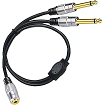 Hama Adattatore Audio Jack da 3,5 mm a 2 Prese RCA, HiFi Stereo Jack Adattatore per collegare Computer Portatile, Cellulare, Tablet e Altoparlanti, Amplificatore, impianto Stereo con RCA