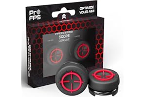 ProFPS Thumbsticks pour Manette PS5/ Manette PS4 - Précision Aimbot pour Accessoire Gaming sur Playstation 5 / Playstation 4 - Accessoire PS5 Comfort Grip - PS5 Accessoire / PS4 pour l'Esport