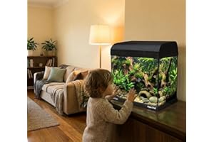 Love Aquatics Style 32 Aquarium Set-Includes Filter, Lights and Pump 14L Glass Fish Tank. Perfect for Goldfish and small Tropical fish