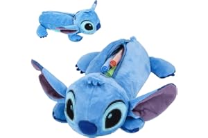 HBSFBH Peluche Trousse, Cartoon Trousse, Scolaire Peluche Trousse à Crayons, Sac à Crayons de Papeterie, Grande Capacité Trousse, Peluche Trousse de Maquillage, pour Adolescents Filles Garçons