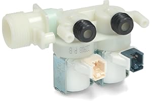 RYELDOM Électrovanne de Charge d'eau pour Lave-Linge Ariston - Indesit - Hotpoint, Compatible avec Le Code C00110333. Électrovanne d'eau pour des Performances fiables et des lavages