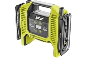 RYOBI 18 V ONE+ Akku-Multikompressor R18MI-0, Digital, max. Druck 10,3 bar, ohne Akku und Ladegerät, Grün