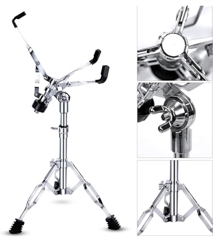 Stand Rullante GEWA SS-800C - Supporto Doppio Extra Robusto Per Concerti - Foto 4