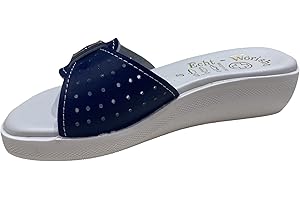 Bocciolo Diffusion Calzature Giorgia Ciabatta Aperta Fibbia Regolabile Sottopiede Anatomico Articolo 14F