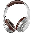 VorsiPro Bluetooth Headphones Over Ear,Active Noise Cancelling Headphones Bluetooth 5.3, Foldable Lightweight Wireless Headphones, HiFi Stereo Bluetooth Headset with Cushioned Pads for Travel,Home