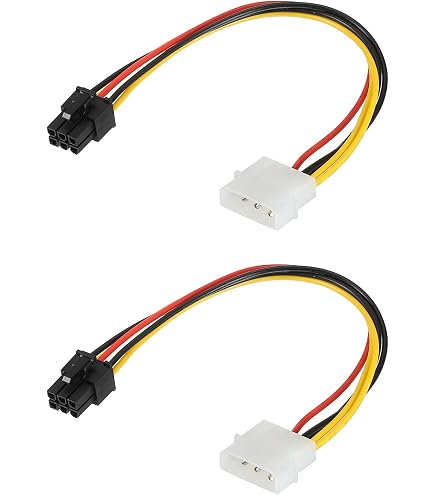 Cavo Alimentazione GPU JMT PCI-E 8 Pin A Doppio 8 Pin – 1m – 18AWG – Per Alimentatori Antec