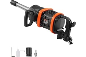 VEVOR Llave de impacto neumática de 1" y 5175 pies-lbs con mango en D de yunque de 8" para reparación, mantenimiento de maquinaria pesada, autobús, entusiasta de la automoción, mecánico profesional